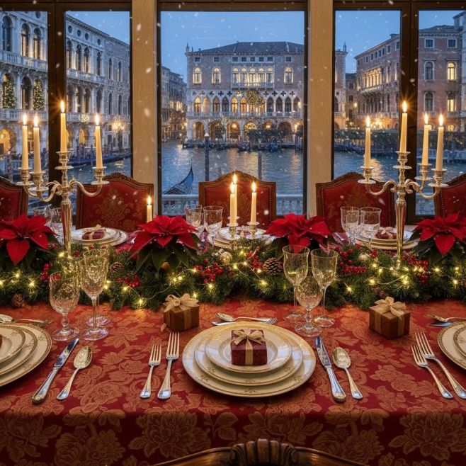 Ať už trávíte svátky kdekoli, úroveň stolování je něco, co dělá z jídla zážitek a co ve Vás nechá nesmazatelnou vzpomínku...